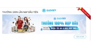 Thưởng 100% cho lần nạp đầu tiên